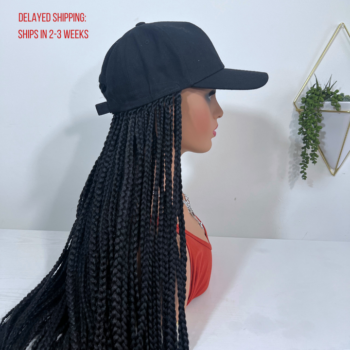 BLACK BASEBALL CAP