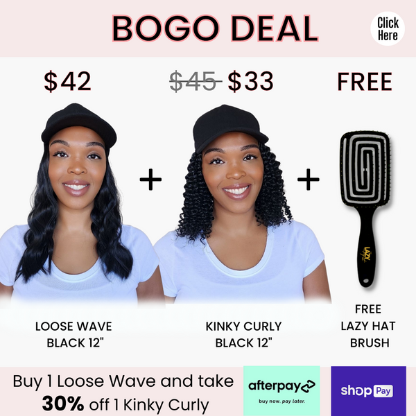 BOGO | LOOSE WAVE & KINKY CURLY + FREE BRUSH